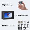 imageDragon Touch 4K Action Camera 20MP Vision 3 Underwater Waterproof Camera 170 Wide Angle WiFi Sports Cam with Remote 2 Batteries and Mounting Accessories Kit