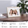 image101quot Digital Calendar Chore Chart  1080P Full HD Interactive Touchscreen Smart Family Planner Hearth Display Digital Wall ampamp Desk Mountable for Seamless Scheduling101 inch White