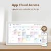 image101quot Digital Calendar Chore Chart  1080P Full HD Interactive Touchscreen Smart Family Planner Hearth Display Digital Wall ampamp Desk Mountable for Seamless Scheduling115W x 201H