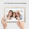 image101quot Digital Calendar Chore Chart  1080P Full HD Interactive Touchscreen Smart Family Planner Hearth Display Digital Wall ampamp Desk Mountable for Seamless Scheduling101 inch White