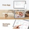 imageDragon Touch 156quot Digital Calendar Chore Chart  1080P Full HD Interactive Touchscreen Smart Family Planner Hearth Display Digital Calendar Wall ampamp Desk Mountable for Seamless Scheduling Black156 inch