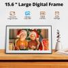imageDragon Touch 156quot Digital Calendar Chore Chart  1080P Full HD Interactive Touchscreen Smart Family Planner Hearth Display Digital Calendar Wall ampamp Desk Mountable for Seamless Scheduling Black156