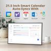imageDragon Touch 156quot Digital Calendar Chore Chart  1080P Full HD Interactive Touchscreen Smart Family Planner Hearth Display Digital Calendar Wall ampamp Desk Mountable for Seamless Scheduling Black215 inch