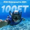 imageDragon Touch 4K30FPS Action Camera Vision 3 20MP 100FT Underwater Camera 170 Wide Angle WiFi Sports Waterproof Cam with Remote 2 Batteries and Mounting Accessories KitVision3 YF