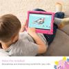 imageDragon Touch Kids Tablet 10 inch IPS HD Display Android Tablets with 32GB Storage 2GB RAM Quad Core Processor KIDOZ PreInstalled KidProof Case Shoulder Strap and Stylus WiFi Only  BluePink