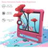 imageDragon Touch Kids Tablet 10 inch IPS HD Display Android Tablets with 32GB Storage 2GB RAM Quad Core Processor KIDOZ PreInstalled KidProof Case Shoulder Strap and Stylus WiFi Only  BluePink