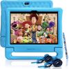 imageDragon Touch Kids Tablet 10 inch IPS HD Display Android Tablets with 32GB Storage 2GB RAM Quad Core Processor KIDOZ PreInstalled KidProof Case Shoulder Strap and Stylus WiFi Only  BlueBlue