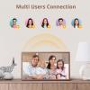 imageDragon Touch Large Digital Picture Frame 215 inch Screen WiFi Digital Photo Frame Display 32GB Storage AutoRotate Share Photos via App Email Cloud Classic 21Not TouchscreenWalnut