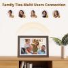 imageDragon Touch Large Digital Picture Frame 215 inch Screen WiFi Digital Photo Frame Display 32GB Storage AutoRotate Share Photos via App Email Cloud Classic 21Not TouchscreenWalnut wood