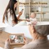 imageDragon Touch Large Digital Picture Frame 215 inch Screen WiFi Digital Photo Frame Display 32GB Storage AutoRotate Share Photos via App Email Cloud Classic 21Not Touchscreenwood