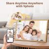 imageDragon Touch Large Digital Picture Frame 215 inch Screen WiFi Digital Photo Frame Display 32GB Storage AutoRotate Share Photos via App Email Cloud Classic 21Not Touchscreen215 inchWood
