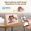 imageDragon Touch Large Digital Picture Frame 215 inch Screen WiFi Digital Photo Frame Display 32GB Storage AutoRotate Share Photos via App Email Cloud Classic 21Not Touchscreenwood