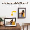 imageDragon Touch Large Digital Picture Frame 215 inch Screen WiFi Digital Photo Frame Display 32GB Storage AutoRotate Share Photos via App Email Cloud Classic 21Not Touchscreenchoco brown