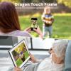imageDragon Touch Large Digital Picture Frame 215 inch Screen WiFi Digital Photo Frame Display 32GB Storage AutoRotate Share Photos via App Email Cloud Classic 21Not TouchscreenBlack 2 Pack