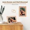 imageDragon Touch Large Digital Picture Frame 215 inch Screen WiFi Digital Photo Frame Display 32GB Storage AutoRotate Share Photos via App Email Cloud Classic 21Not Touchscreenwood