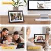 imageDragon Touch Large Digital Picture Frame 215 inch Screen WiFi Digital Photo Frame Display 32GB Storage AutoRotate Share Photos via App Email Cloud Classic 21Not Touchscreenchoco brown
