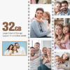 imageDragon Touch Large Digital Picture Frame 215 inch Screen WiFi Digital Photo Frame Display 32GB Storage AutoRotate Share Photos via App Email Cloud Classic 21Not Touchscreen215 inchWood