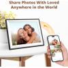 imageDragon Touch Large Digital Picture Frame 215 inch Screen WiFi Digital Photo Frame Display 32GB Storage AutoRotate Share Photos via App Email Cloud Classic 21Not TouchscreenBlack 2 Pack