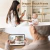 imageDragon Touch Large Digital Picture Frame 215 inch Screen WiFi Digital Photo Frame Display 32GB Storage AutoRotate Share Photos via App Email Cloud Classic 21Not TouchscreenBlack 101