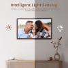 imageDragon Touch Large Digital Picture Frame 215 inch Screen WiFi Digital Photo Frame Display 32GB Storage AutoRotate Share Photos via App Email Cloud Classic 21Not TouchscreenWalnut