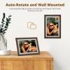 imageDragon Touch Large Digital Picture Frame 215 inch Screen WiFi Digital Photo Frame Display 32GB Storage AutoRotate Share Photos via App Email Cloud Classic 21Not TouchscreenWalnut wood