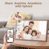 imageDragon Touch Large Digital Picture Frame 215 inch Screen WiFi Digital Photo Frame Display 32GB Storage AutoRotate Share Photos via App Email Cloud Classic 21Not TouchscreenWalnut