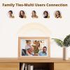 imageDragon Touch Large Digital Picture Frame 215 inch Screen WiFi Digital Photo Frame Display 32GB Storage AutoRotate Share Photos via App Email Cloud Classic 21Not Touchscreenwood