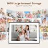 imageDragon Touch Digital Picture Frame  101 inch IPS Touch Screen WiFi Digital Photo Frame Display 16GB Storage AutoRotate Share Photos via App