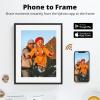 imageDragon Touch Digital Picture Frame  156 Inch WiFi Large Digital Photo Frame with 32GB Storage FHD Touch Screen Easy Setup to Share Photos or Videos Remotely via Vphoto App from Anywhere156 Inch Black
