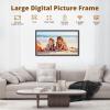 imageDragon Touch Digital Picture Frame  156 Inch WiFi Large Digital Photo Frame with 32GB Storage FHD Touch Screen Easy Setup to Share Photos or Videos Remotely via Vphoto App from Anywhere32 inch Black