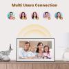 imageDragon Touch Digital Picture Frame  156 Inch WiFi Large Digital Photo Frame with 32GB Storage FHD Touch Screen Easy Setup to Share Photos or Videos Remotely via Vphoto App from Anywhereblack156
