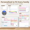 image:imageDragon Touch 101 inch Digital Calendar Chore Chart  Interactive Touchscreen Smart Family Planner Hearth Display Desk Digital Calendar Best Gifts for Christmas Wedding MomWhite