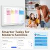 image:imageDragon Touch 101 inch Digital Calendar Chore Chart  Interactive Touchscreen Smart Family Planner Hearth Display Desk Digital Calendar Best Gifts for Christmas Wedding MomWhite
