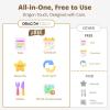 image:imageDragon Touch 101 inch Digital Calendar Chore Chart  Interactive Touchscreen Smart Family Planner Hearth Display Desk Digital Calendar Best Gifts for Christmas Wedding MomWhite