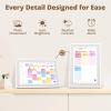image:imageDragon Touch 101 inch Digital Calendar Chore Chart  Interactive Touchscreen Smart Family Planner Hearth Display Desk Digital Calendar Best Gifts for Christmas Wedding MomWhite