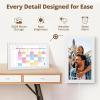 image:imageDragon Touch 101 inch Digital Calendar Chore Chart  Interactive Touchscreen Smart Family Planner Hearth Display Desk Digital Calendar Best Gifts for Christmas Wedding MomWhite